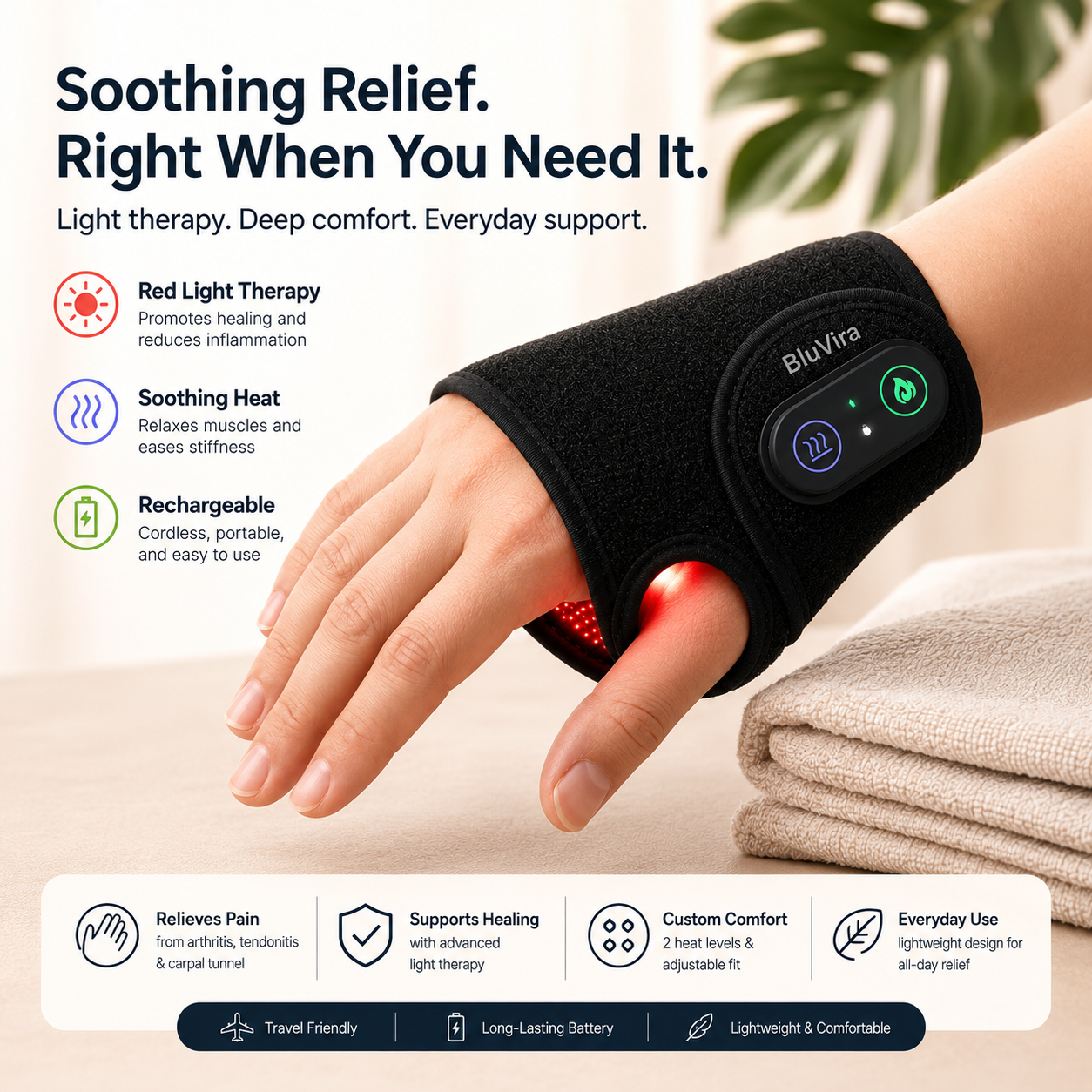 BluVira Red Light Therapy Wrap