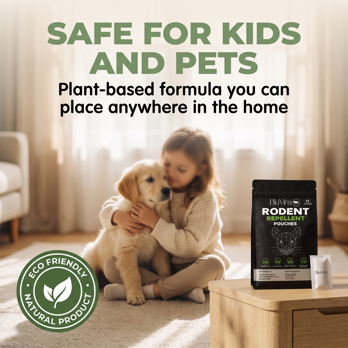 BluVira™ Rodent Repellent Pouches