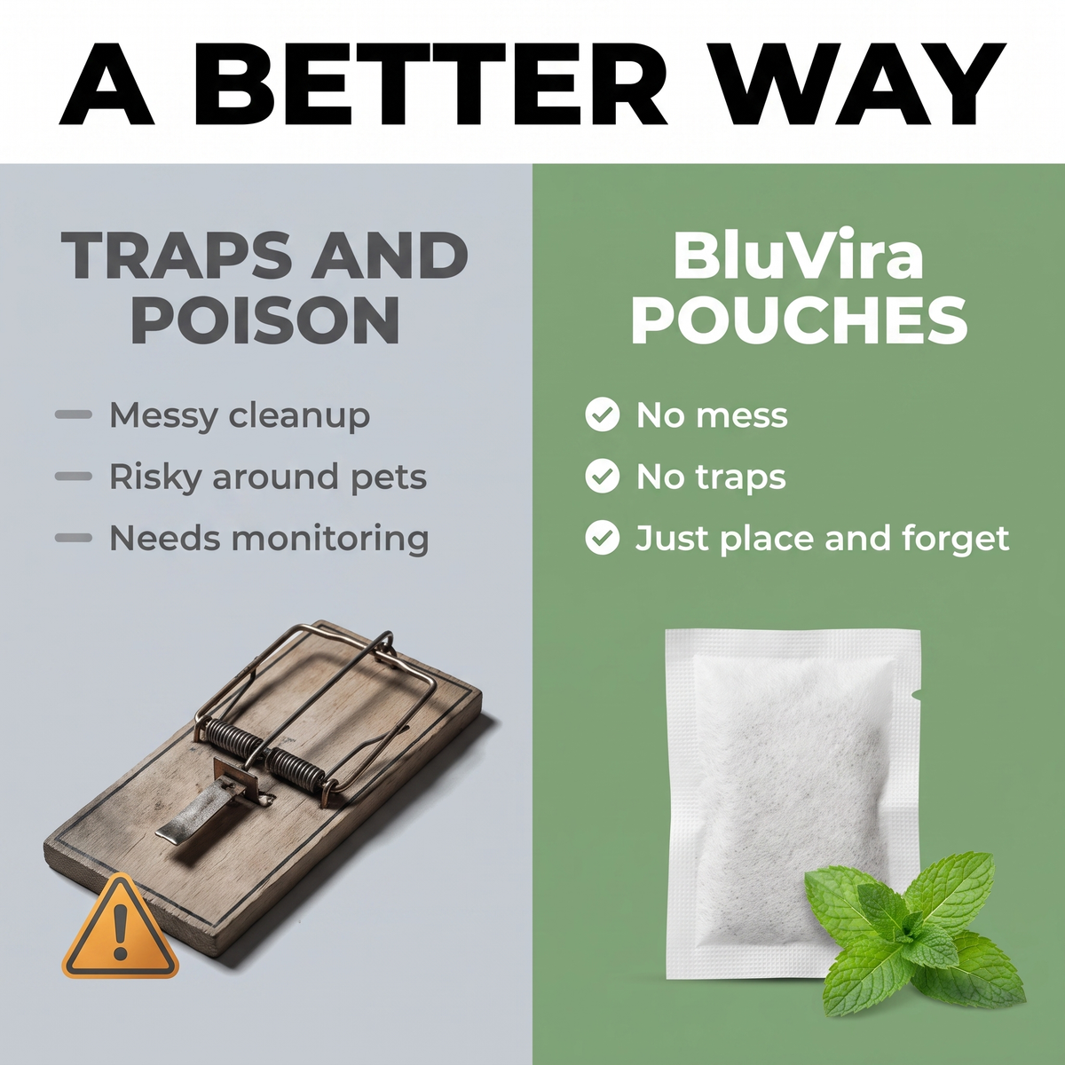 BluVira™ Rodent Repellent Pouches
